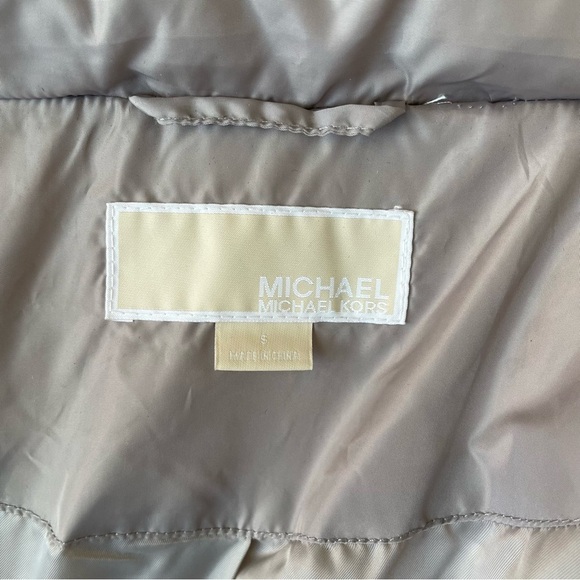 Michael Kors Faux Fur Fitted Waist Parka - Picture 6 of 7